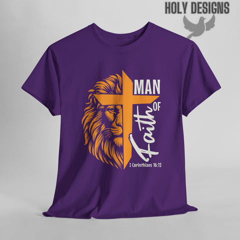 "Man of Faith" Men's T-Shirt (B)