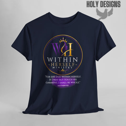 Customer Order – Sabrina J. – Within Herself Ministry Custom Shirt