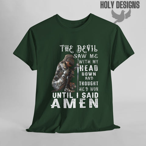 Until I Said Amen - Christian T-Shirt for Women