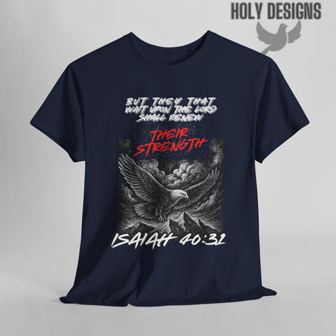 "Isaiah 40:31 – Renewed Strength" Men's T-Shirt