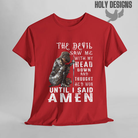 Until I Said Amen - Christian T-Shirt for Women