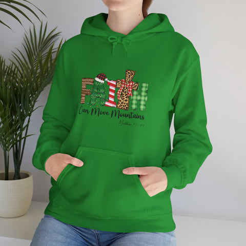 "Faith Can Move Mountains" Hoodie for Women