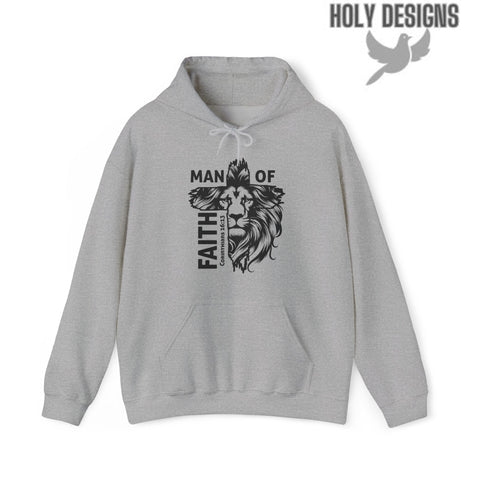 "Man of Faith" Men's Hoodie (A)