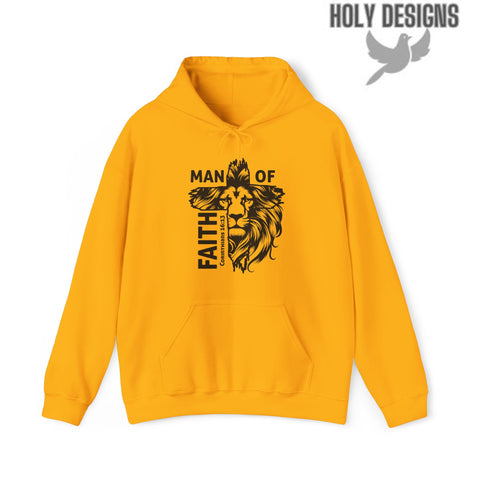 "Man of Faith" Men's Hoodie (A)