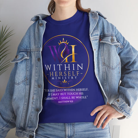 Customer Order – Sabrina J. – Within Herself Ministry Custom Shirt
