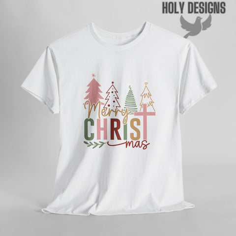 "Merry Christmas" Christian Tee for Women