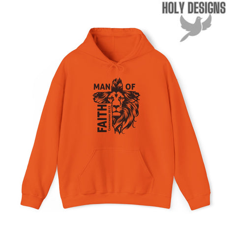 "Man of Faith" Men's Hoodie (A)