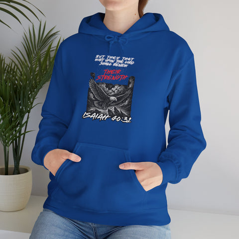 "Isaiah 40:31 Renewed Strength" Women's Hoodie