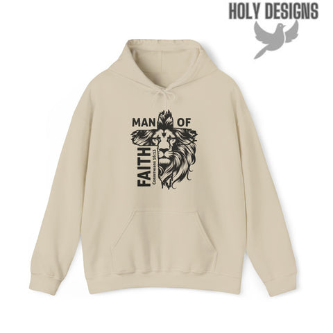 "Man of Faith" Men's Hoodie (A)