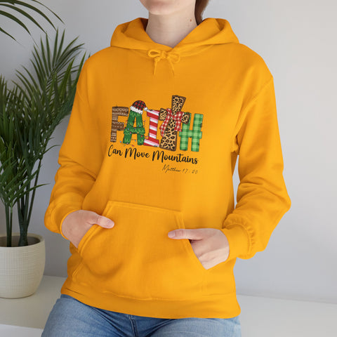 "Faith Can Move Mountains" Hoodie for Women