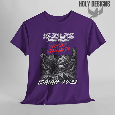 "Isaiah 40:31 – Renewed Strength" Men's T-Shirt