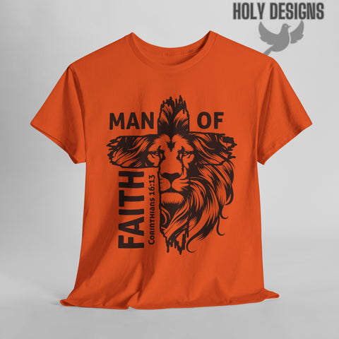"Man of Faith" Men's T-Shirt (A)