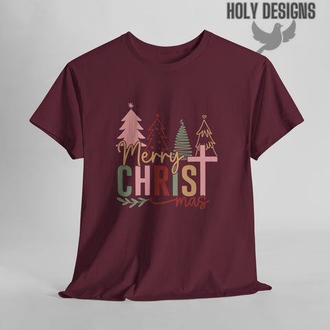 "Merry Christmas" Christian Tee for Women