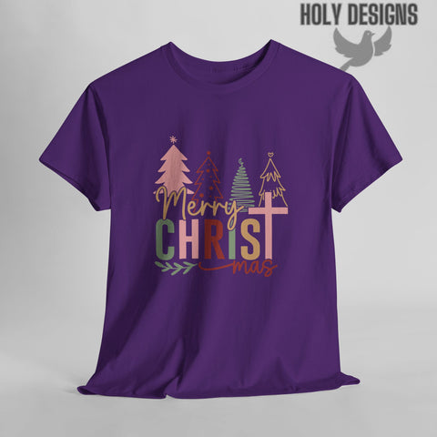 "Merry Christmas" Christian Tee for Women