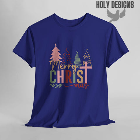 "Merry Christmas" Christian Tee for Women