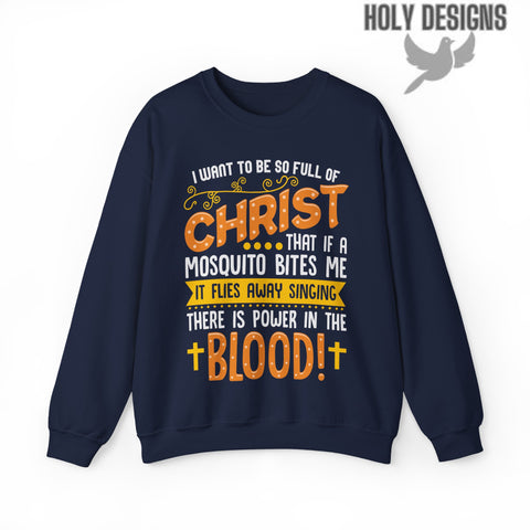 "Full of Christ" Women's Sweatshirt