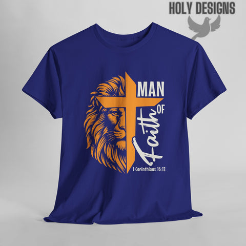"Man of Faith" Men's T-Shirt (B)
