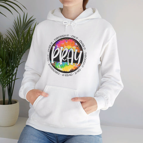 "Pray: Over It, Through It, On It" Women's Hoodie