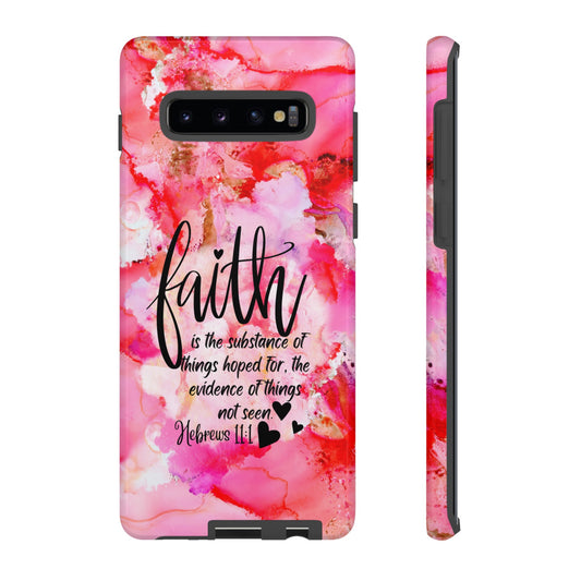 Copy of Cell Phone Case Iphone/Android Faith Pink