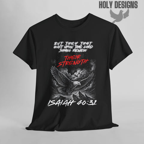 "Isaiah 40:31 – Renewed Strength" Men's T-Shirt