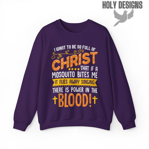 "Full of Christ" Women's Sweatshirt