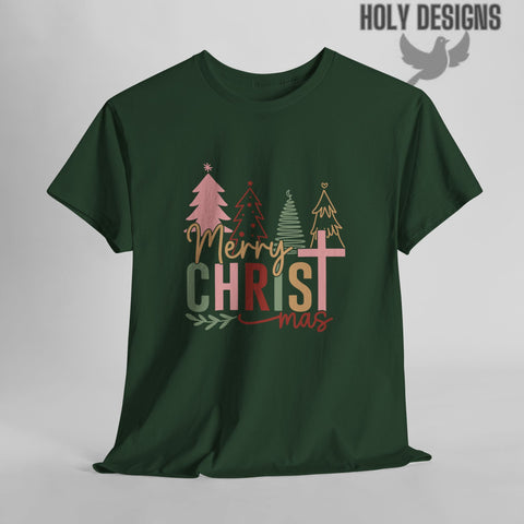 "Merry Christmas" Christian Tee for Women