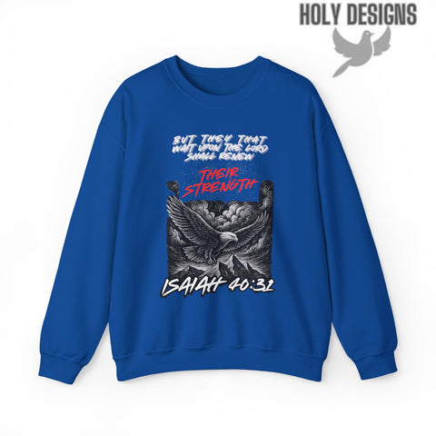 "Isaiah 40:31 Renewed Strength" Women's Sweatshirt