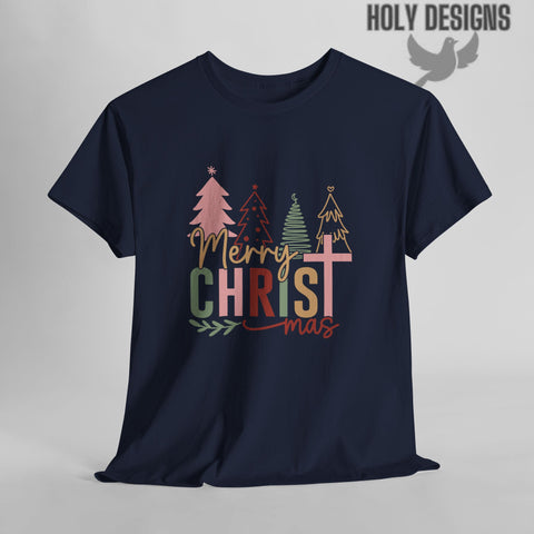"Merry Christmas" Christian Tee for Women