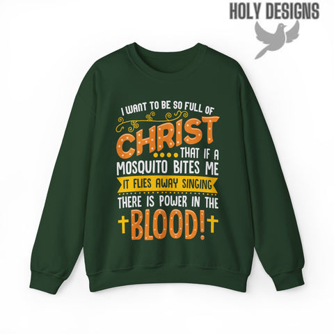 "Full of Christ" Women's Sweatshirt