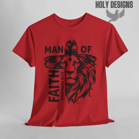"Man of Faith" Men's T-Shirt (A)