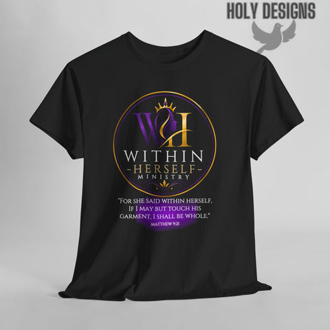 Customer Order – Sabrina J. – Within Herself Ministry Custom Shirt