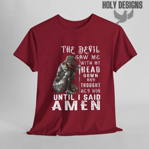 Until I Said Amen - Christian T-Shirt for Women