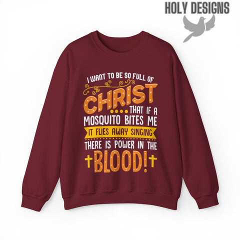 "Full of Christ" Women's Sweatshirt