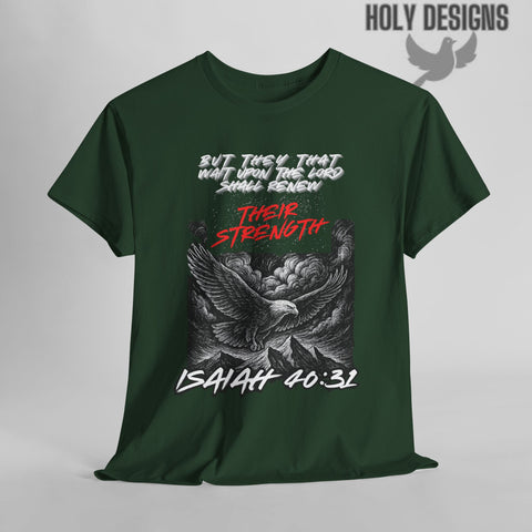 "Isaiah 40:31 – Renewed Strength" Men's T-Shirt