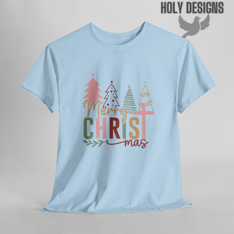 "Merry Christmas" Christian Tee for Women