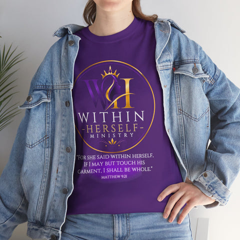 Customer Order – Sabrina J. – Within Herself Ministry Custom Shirt