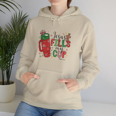 "Jesus Fills My Cup" Hoodie for Women