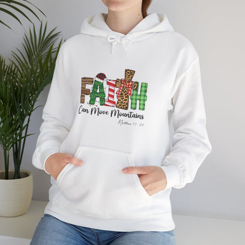 "Faith Can Move Mountains" Hoodie for Women