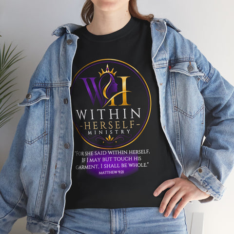 Customer Order – Sabrina J. – Within Herself Ministry Custom Shirt