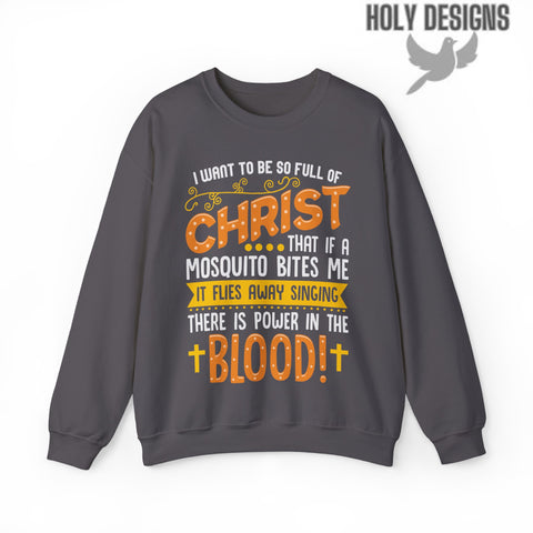 "Full of Christ" Women's Sweatshirt