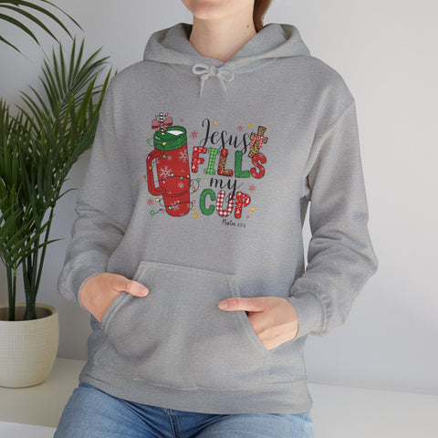 "Jesus Fills My Cup" Hoodie for Women