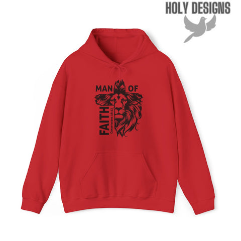 "Man of Faith" Men's Hoodie (A)