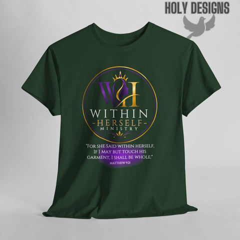Customer Order – Sabrina J. – Within Herself Ministry Custom Shirt
