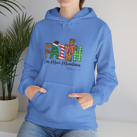 "Faith Can Move Mountains" Hoodie for Women