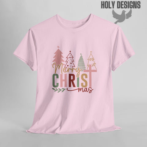 "Merry Christmas" Christian Tee for Women
