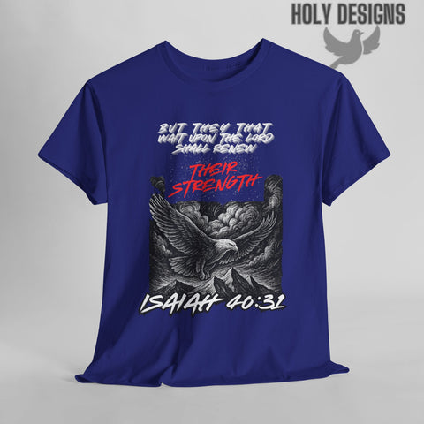 "Isaiah 40:31 – Renewed Strength" Men's T-Shirt