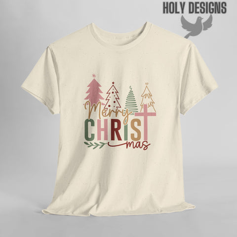 "Merry Christmas" Christian Tee for Women