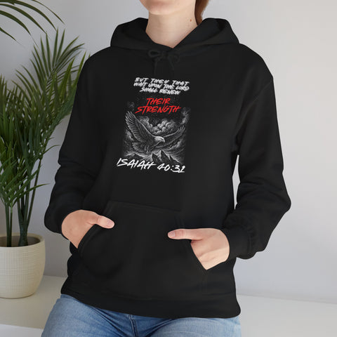 "Isaiah 40:31 Renewed Strength" Women's Hoodie