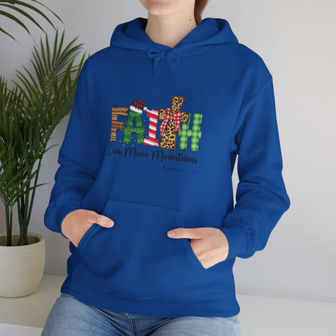"Faith Can Move Mountains" Hoodie for Women