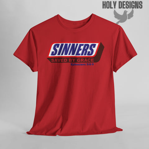 "Sinners: Saved By Grace" Men's T-Shirt